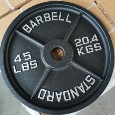 China Wholesale Bodybuilding Weight Lifting Books Cast Iron Dumbbell Weight Steel Two Inch Standard Plates for sale