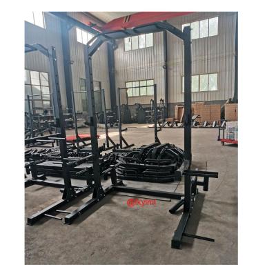 China Home Using Customization Hot Multi Functional Power Cage Rack Cheapest Commercial Barbell Squat Rack for sale