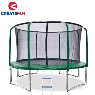 China 150kgs CreateFun Garden Trampoline For Kids for sale