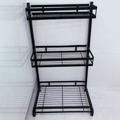 China Sustainable Hot - selling kitchen Tieyi metal seasoning rack household multifunctional buy content frame for sale