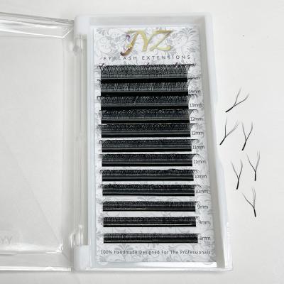 China High Quality 100% YY Volume YY Eyelash Extensions 8-15mm Full Handmade Volume Wick Extensions Wholesale for sale