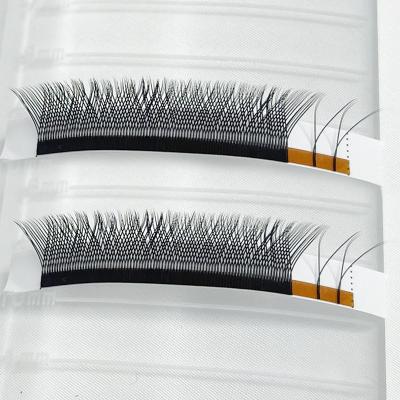 China Full Volume Top Y Shape False Eyelash Extensions YY Shape Lashes Soft Y Lash Extensions Split Tip Supplies for sale