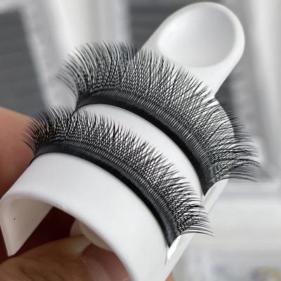 China Full Volume JYZ Newcomer YY Shape Lash Extensions Fluffy YY Shaped Eyelashes 8-15mm Wholesale for sale