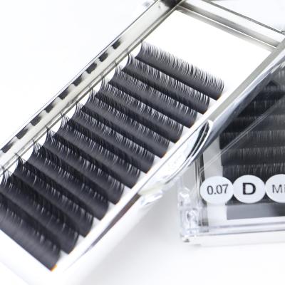 China Hand Made Black Russian Volume Eyelash Extension Full Volume Premium Different Lash Trays for sale