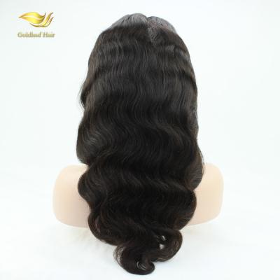 China Wholesale Body Wave Cuticle Aligned Virgin Raw Indian Human Hair Full Body Wave Wave Lace Wigs With Baby Hair All Around for sale