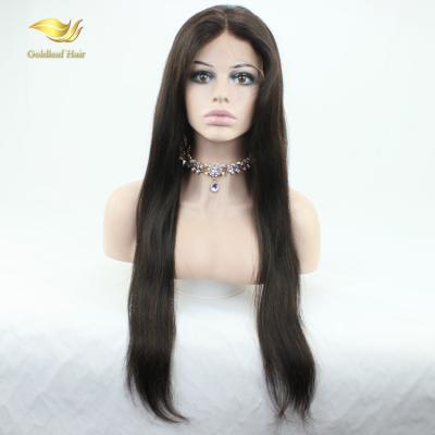 China Straight Glueless Virgin Human Hair Wigs Pre Plucked Brazilian Human Hair Transparent Lace Front Wigs With Baby Hair for sale