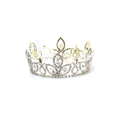 China crowns adult & The tiaras for wedding pageant adult candy fashion big crown rhinestone fashion H172-167 for sale