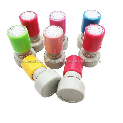 China Children's Toy Teaching Time Rubber Stamps / Self Inking Time Student Rubber Stamp for sale