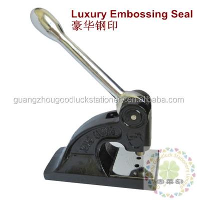 China Desktop Custom Logo Heavy Duty Embossing Seal Stamps / Alibaba High Quality Heavy Duty Stamper for sale