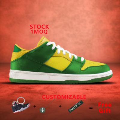 China New Design Casual Sporty Comfortable Cushioning Dunk Low Panel Sneaker Skate Shoes For Men for sale