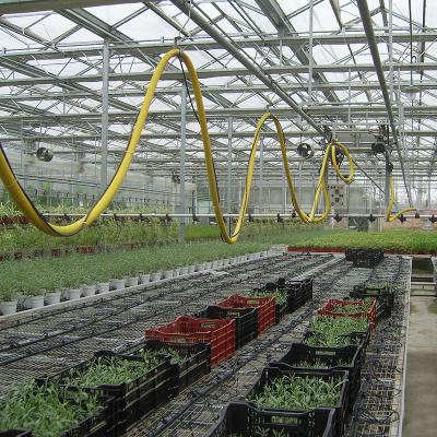 China Water-saving Multi Span Greenhouse Irrigation And Fertigation System for sale