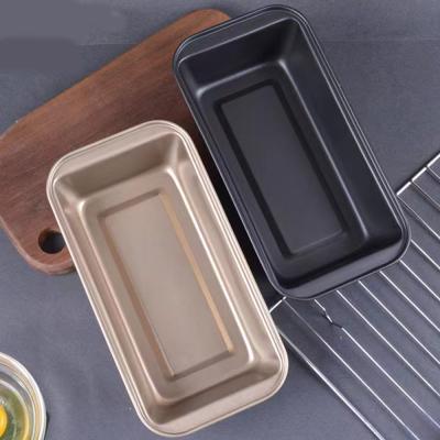 China Carbon Steel Non-Stick Baking Tray Rectangle Viable Toast Bread Pan Bakeware for sale