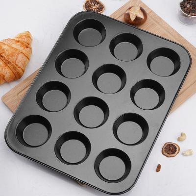 China Sustainable Non-Stick Bakeware Muffin Pan , 12 Cup Muffin Tins for sale