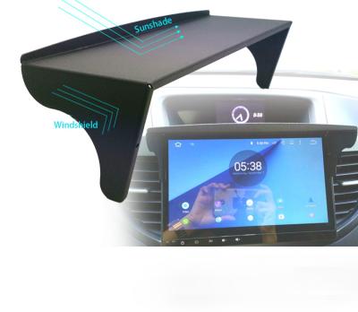 China Shading Suitable For Car Display Navigation 9 Inch Large Screen 200mm Aluminum Alloy Sunshade for sale