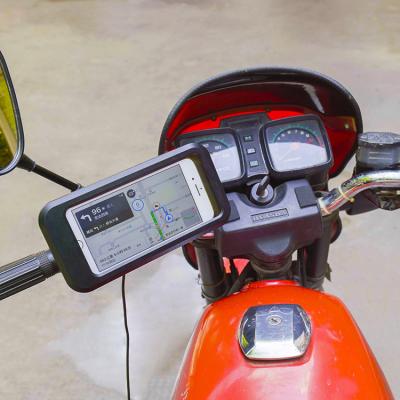 China Universal adjustable mobile phone holder, the latest waterproof motorcycle navigation mobile phone holder for sale