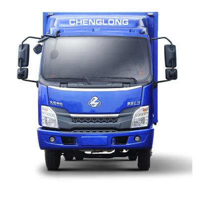 China Factory Price New Model 160hp 4X2 Light Truck Chenglong 6 wheels L3 Van Cargo Truck for Express for sale