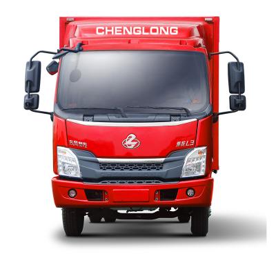 China Chinese Good Condition Chenglong L3 New 4x2 160hp Van Cargo Truck EURO 5 light truck with Competitive Price for logistics for sale