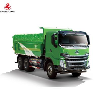 China 2022 New Dump Trucks H7 6x4 Bucket Truck H72s Flat Top Heavy truck for sale