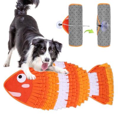 China Dog Bowl Mat Slow Feeding Fish Blanket Viable Drop Anti-Clog New Blind Shipping for sale