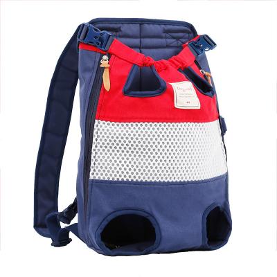 China Waterproof Breathable Travel Carrier Bag Waterproof Breathable Mesh Sling Pet Dog Sling Pet Carrier for Dogs Cats for sale