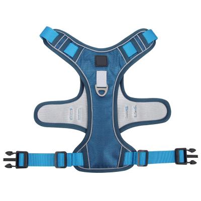 China Manufacturer High Quality Nylon Padded Pet Cat Dog Backpack Harness and Tactical Leash Dog Harness for sale