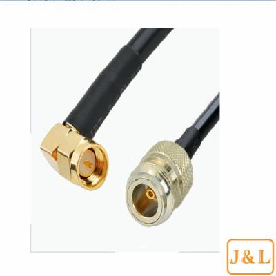 China RF coaxial cable SMA male to N female RG58 3ft for sale