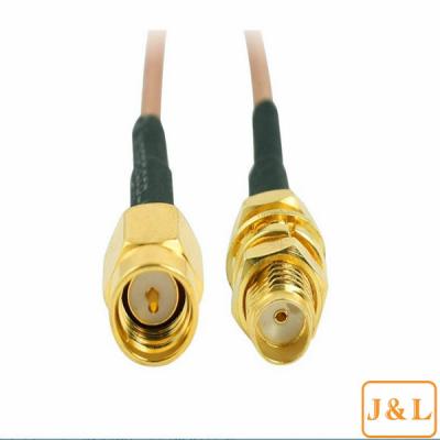 China SMA Female to SMA Male F M Antenna Connecting Cable Adapter for sale