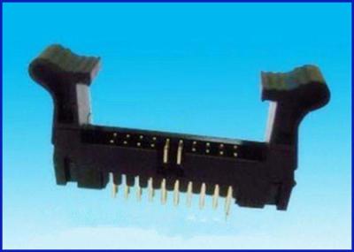 China 2.54mm pitch RA type samtec connector,ejector header for sale