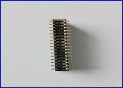 China 1.27mm FEMALE SMD 2*16p(PA6t housing) H=4.3mm / Without Post Connector for sale