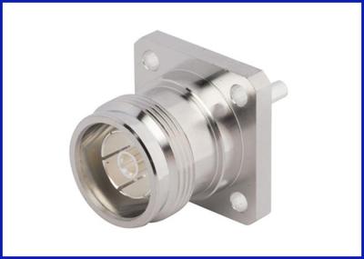 China 4.3-10 interface straight 4-hole flange low PIM design 50 ohms for sale