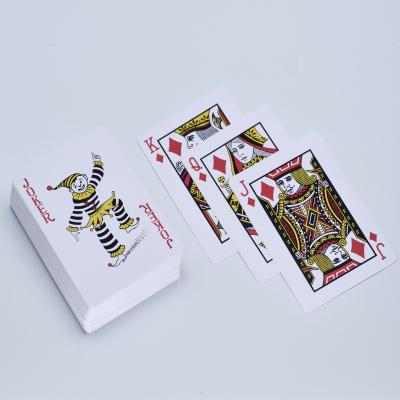 China Plastic/Paper Plastic/Paper Playing Cards Playing Cards Custom Custom Wholesale Playing Cards for sale