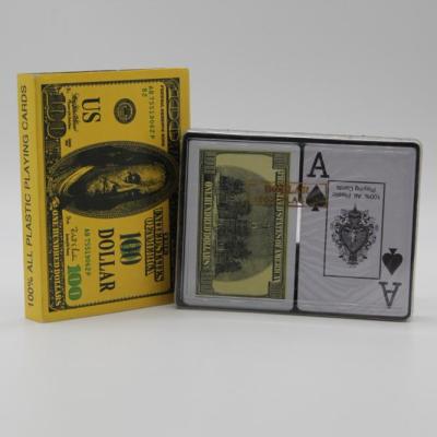 China Custom Plastic Cards Deck Plastic Cards Poker for sale