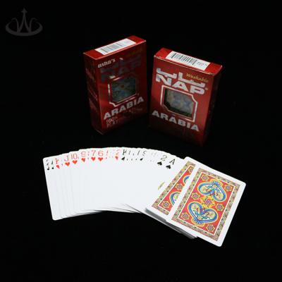 China High Quality Plastic Nap Plastic Nap Playing Cards Plastic Poker Size for sale