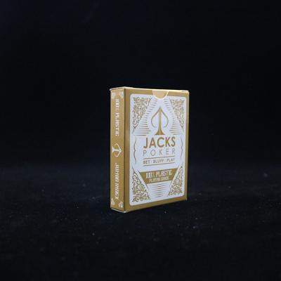 China CLUB Plastic Card POKER Plastic Playing Card With Paper Box Packaging Custom Printing Paper Waterproof Cardboard Poker Cards for sale