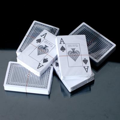 China 100% China Manufacture Plastic Poker Size Cards Pack Custom Printing Plastic PVC Playing Cards for sale