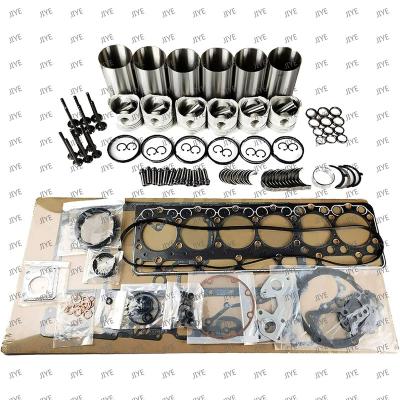 China Engineering Machinery Engine Excavator Repair Overhaul Kit 6CT8.3 Cylinder Liner Kit Piston Set valve Set For Cummins Diesel Engine for sale