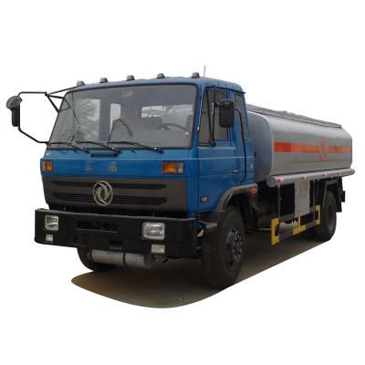 China Q235 Carbon Steel China Stainless Steel Factory Dongfeng 4x2 Fuel Tanker Truck 10 Tons Capacity for sale