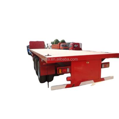 China Truck Trailer Manufacturers 4 Axle Low Bed Semi Trailer for sale