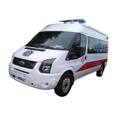 China Famous brand transit diesel engine ambulance emerging rescue sale for sale