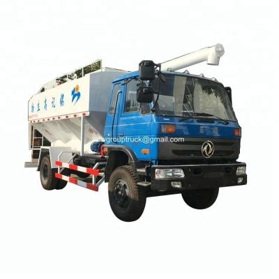 China Dongfeng 145 cabin 15cbm bulk feed delivery truck saving 15-35% price for sale