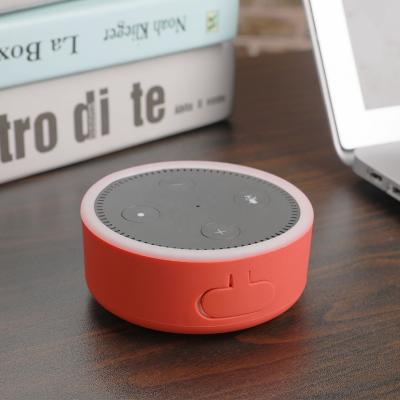 中国 Waterproof silicone pad anti-drop shell for Amazon echo dot2 speaker 販売のため