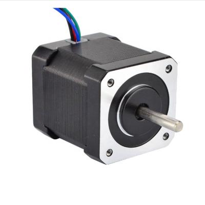 China diy 3d printer components 3d printer components nema 17 stepper motor 48mm 0.45N.M 0.38N.M nema 17 stepper motor dual shaft for sale