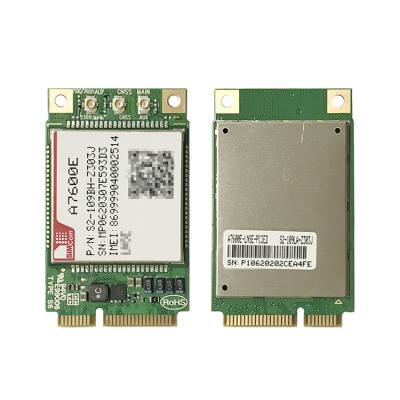 China SIMCOM A7600E MINIPCIE 4G LTE CAT4 GSM GPS GPRS M2M and IoT Applications A7600E-LNSE-PCIE FDD Wireless Modules: B1/B3/B5/B7/B8/B20 LTE-TDD: B38/B40/B41 for sale