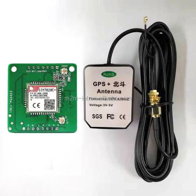 China M2M and IoT Applications SIMCOM SIM7020C Breakout Board with GPS Antenna LTE-FDD B1/B3/B5/B8 LCC NB-IoT Module Development Board for sale