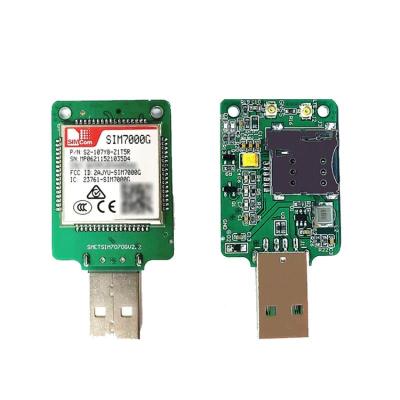 China NB-iot SIMCOM 4G SIM7000G eMTC Module LTE CAT M1 USB LTE Dongle SIM7000G Development Board SIM7000G LTE USB M2M and IoT Applications for sale