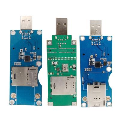 China M2M and IoT Applications USB 3.0 to PCIE Mini mSATA Adapter Card with SIM Card Slot for WWAN/LTE Module EP06-E EC200T Mini PCIe to USB Adapter for sale