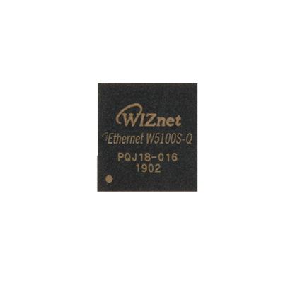 China Ethernet Controller Integrated Circuit WIZnet iEthernet Chip W5100S 48LQFP/48QFN Package Embedded Ethernet Controller W5100S-L/W5100 S-Q Chip for sale