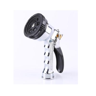 China Soft Handle Zinc Body Pressure Seal Nozzle Metal Water Spray Gun for sale