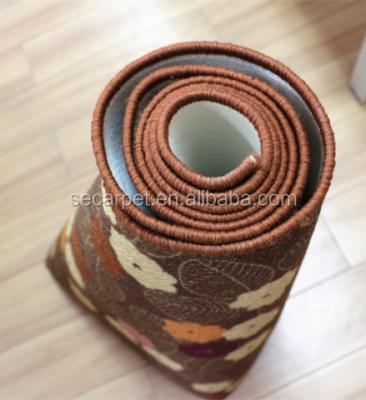 China Washable 100% polyester and fireprrof chromojet printed hotel use runner carpet for sale