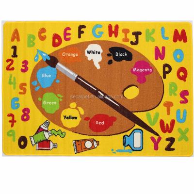 China Simple Alphabet Play Blanket Kids Rug for Learning Alphabet for sale